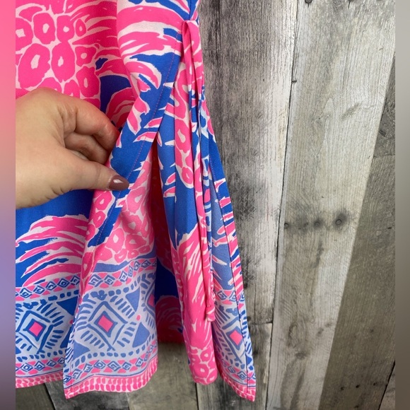 Lilly Pulitzer Bianca Romper Dress in Blue Haven Size 4. - Picture 6 of 15